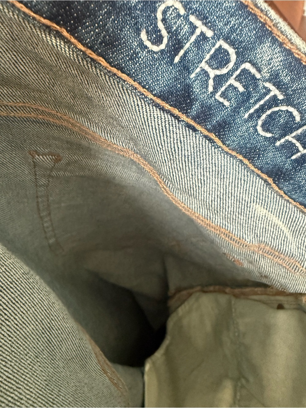 Prps Windsor Tapered Skinny Stretch Acid Wash Paint Denim Jeans Size 34x34 - Picture 8 of 11
